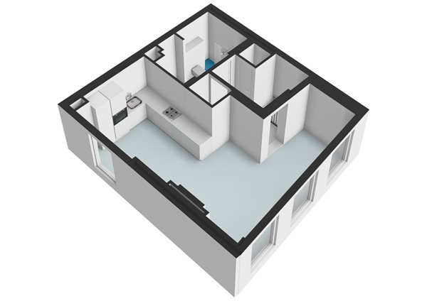 Floorplan - Nieuwstad 120A, 1381 CE Weesp